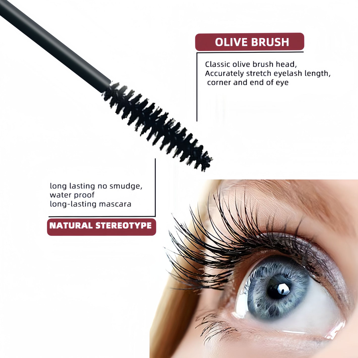 YE Lash Princess False Lash Effect Mascara |Volumizing & Lengthening|Very Black