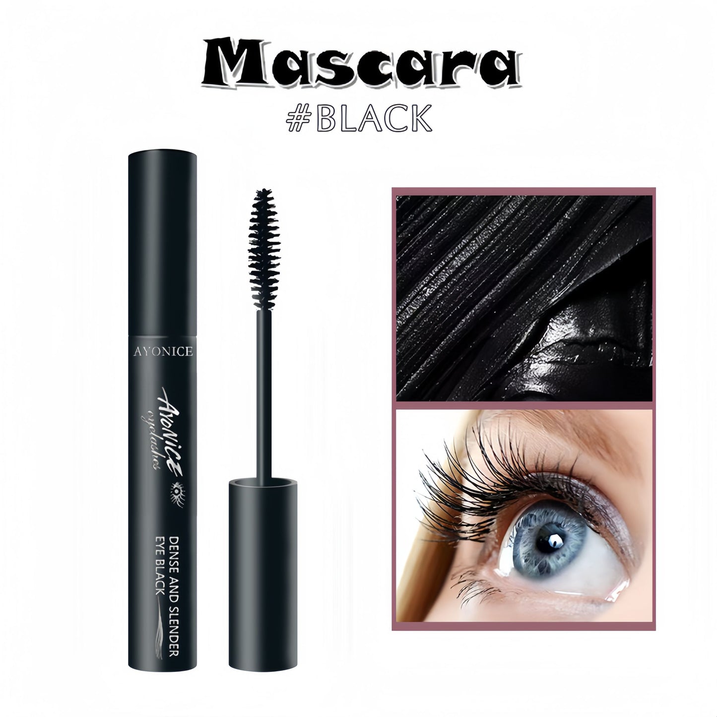 YE Lash Princess False Lash Effect Mascara |Volumizing & Lengthening|Very Black